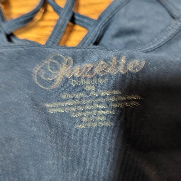 Navy Suzette Collection Longline Sport Bra Suzette Collection - Picture 3 of 3